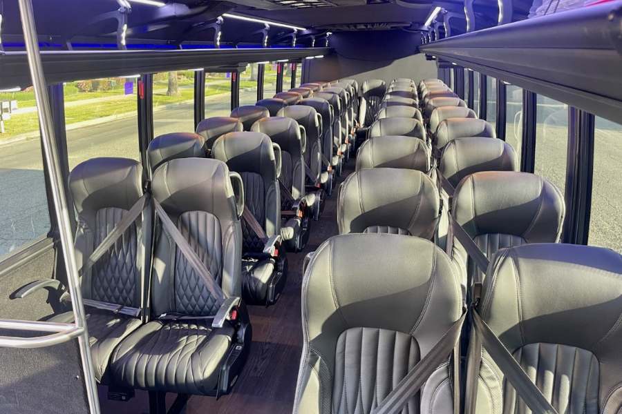 Luxury Coach Bus Rental